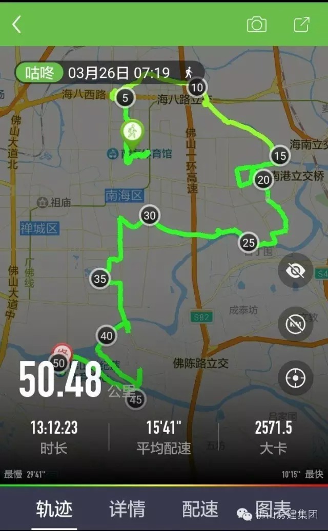 50公里徒步，房建人的風(fēng)采
