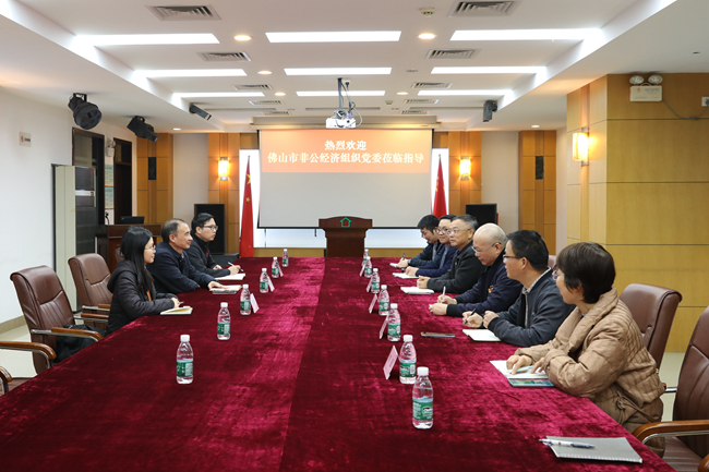 強黨建，促發(fā)展——佛山市非公經(jīng)濟組織黨委蒞臨我司指導